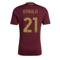 Fotbalové Dres AS Roma Paulo Dybala #21 Domácí 2024-25 Krátký Rukáv